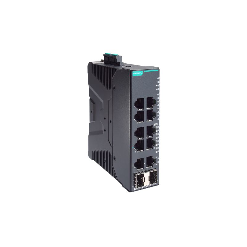 Moxa SDS-3010-8PoE-2GTXSFP 10埠 8PoE 智慧型乙太網路交換器